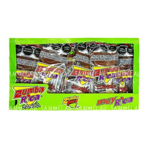 [A01940] ZUMBA RICA SANDIA 12PZ 1C/24BLS