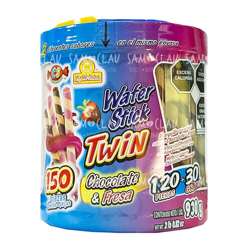 [A01959] WAFER STICK CHOCO-FRESA 150PZ 1CJ/6VIT