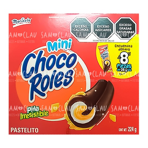 [A02166] MINI CHOCO-ROLES 8PZ 1CJ/12DISP