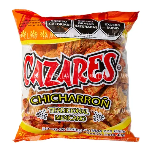 [A05007] CHICHARRON ARTESANAL CAZARES 40GR 1B/25PZ