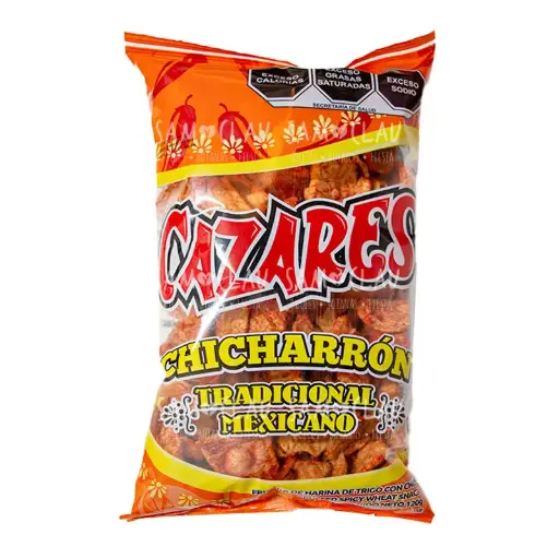 [A05008] CHICHARRON ARTESANAL 120G CAZARES 1C/16BLS